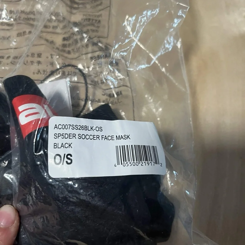 O/S Black Sp5der ski mask